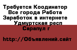 Требуется Коодинатор - Все города Работа » Заработок в интернете   . Удмуртская респ.,Сарапул г.